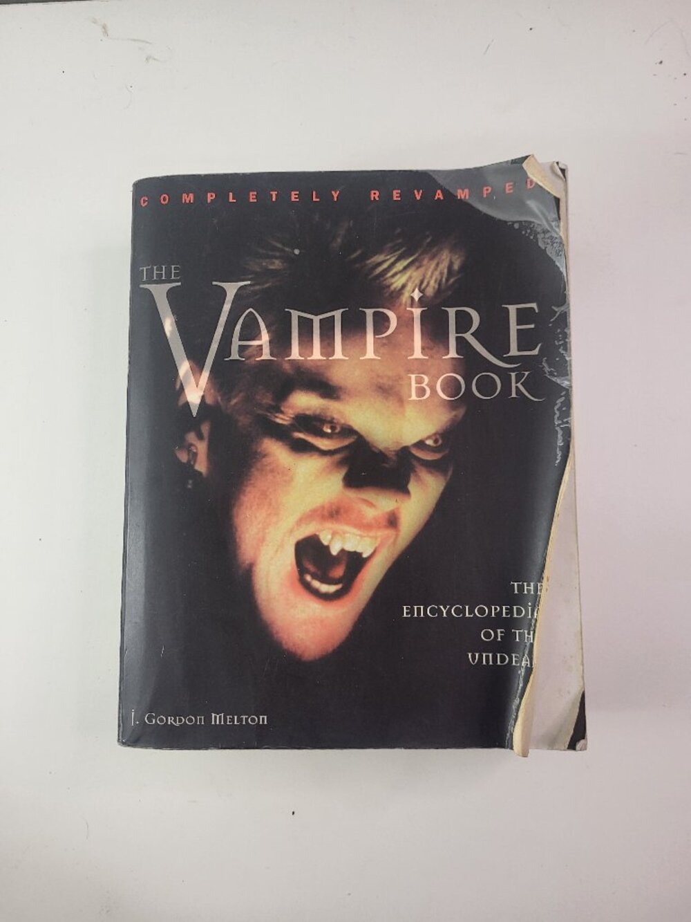 The Vampire Book by J. Gordon Melton Encyclopedia of the Undead Paperback